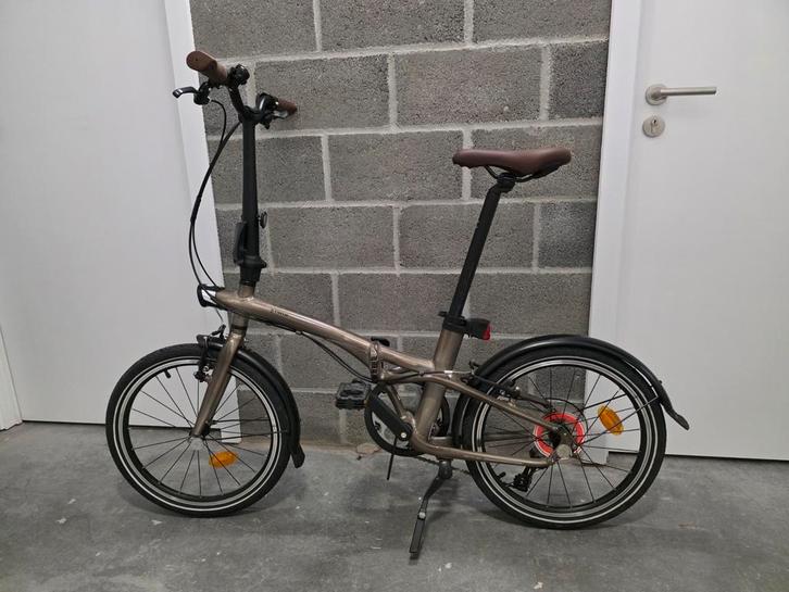 BTWIN
Vélo pliant Fold 560 Aluminium brut Vernis brun, Fietsen en Brommers, Fietsen | Vouwfietsen, Zo goed als nieuw, Ophalen
