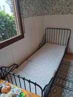 IKEA MINNEN ZWART meegroeibed peuterbed, Ophalen, Eenpersoons, Zwart, Vintage