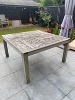 Table jardin en tek 8 personnes, Ophalen, Gebruikt