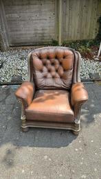 Lederen zetel, Gebruikt, 100 tot 125 cm, Leer, 75 tot 100 cm