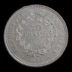 Munt / Frankrijk / 50 frank / Hercule / 1974 / Zilver .900, Ophalen of Verzenden, Frankrijk, Losse munt, Zilver