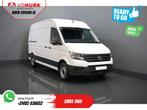 Volkswagen Crafter 35 2.0 TDI 140 pk DSG Aut. L3H3 BPM VRIJ!, Auto's, Automaat, Wit, Bedrijf, Diesel