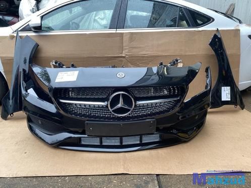 2018 Mercedes CLA W117 facelift voorkop voorbumper zwart, Auto-onderdelen, Carrosserie, Mercedes-Benz, Voor, Gebruikt