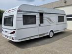 Nieuwe Tabbert Vivaldi 560TDL-2025-ALKO-BTW recup.+garantie, Caravans en Kamperen, Caravans, Rondzit, Tabbert, Koelkast, Bedrijf