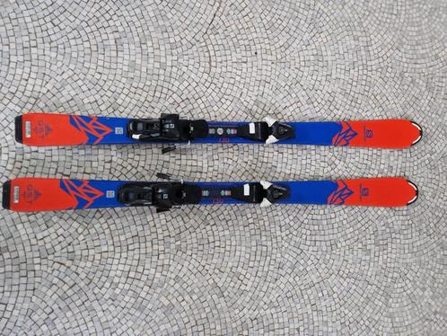 Skies, stokken en skibotten, Sport en Fitness, Skiën en Langlaufen, Zo goed als nieuw, Ski's, Ski, Salomon, 100 tot 140 cm, Ophalen