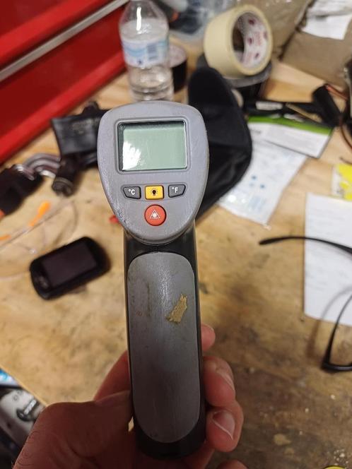 Turbotech ST-882 Infrarood thermometer, Doe-het-zelf en Bouw, Meetapparatuur, Gebruikt, Temperatuur, Ophalen of Verzenden