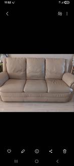 Lederen driezt Natuzzi beige, Enlèvement