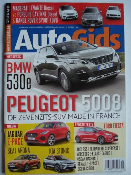 AutoGids 984 Peugeot 3008 BMW 530e Maserati Levante Ferrari, Livres, Autos | Brochures & Magazines, Utilisé, Général, Envoi