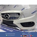 W205 AMG VOORBUMPER COMPLEET + DIAMOND GRIL WIT C KLASSE 201, Auto-onderdelen, Gebruikt, Voor, Mercedes-Benz, Ophalen of Verzenden