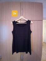 2 donkerblauwe topjes, Lola & Liza, maat 46, Maat 46/48 (XL) of groter, Nieuw, Ophalen of Verzenden, Zonder mouw