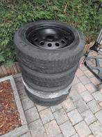 winterbanden met wielen Michelin 4x108 prima staat!, Auto-onderdelen, Banden en Velgen, 15 inch, Banden en Velgen, Winterbanden