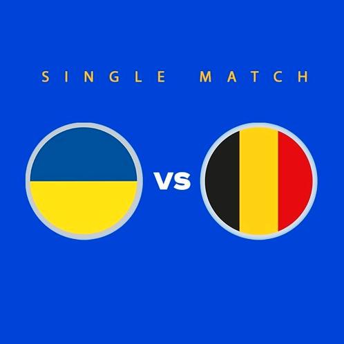 4 tickets Belgique - Ukraine à échanger, Tickets & Billets, Sport | Football, Trois personnes ou plus, Juin