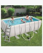Bestway Zwembad Power Steel | 412 x 201 x 122 cm, 200 tot 300 cm, Nieuw, Rechthoekig, Ophalen