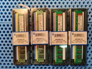 Kingston 4 x 8Gb DDR3 DIMMs, Neuf, Enlèvement ou Envoi, 8 GB, DDR3