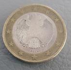 1 euro munt duitsland 2002, Postzegels en Munten, Munten | Europa | Euromunten, Verzenden, Duitsland, 1 euro, Losse munt