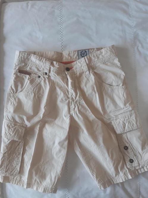 Short/Bermuda State of Art Maat 34., Kleding | Heren, Broeken en Pantalons, Zo goed als nieuw, Maat 52/54 (L), Beige, Ophalen of Verzenden