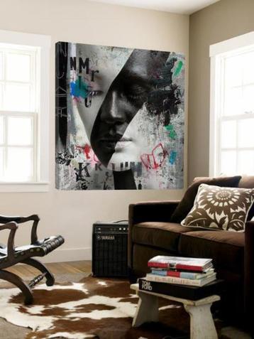 Micha Baker ART - Black Beauty Canvas -NIEUW!!! beschikbaar voor biedingen
