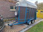 Aanhangwagen-paardentrailer, Ophalen, Gebruikt, Hout, 1-paards trailer