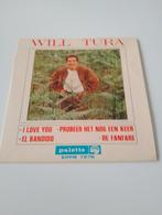 Will Tura - I Love you EP, Ophalen of Verzenden, Zo goed als nieuw, EP