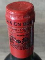 Une bouteille de vin château la cour de By, Verzamelen, Ophalen of Verzenden