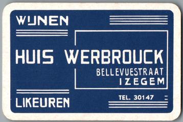 speelkaart - LK12424 - Werbrouck, Izegem beschikbaar voor biedingen