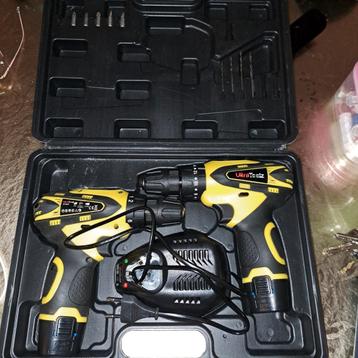 2 Ultratools schroefmachine18v lithium-ion beschikbaar voor biedingen