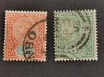 Ceylon 1893/99 - Koningin Victoria, Ophalen of Verzenden, Gestempeld, Zuid-Azië