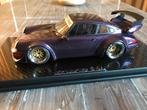 porsche 964 RWB 1:18 paars, Enlèvement ou Envoi, Neuf, Voiture