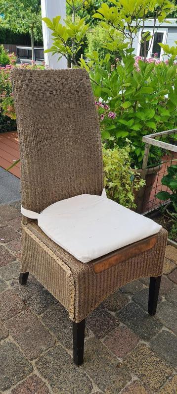 Rotanstoelen, Brun, Enlèvement, Bois, Cinq, Six Chaises ou plus