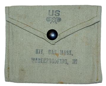 Kit gas mask waterproofing M1 US WW2, Envoi, Armée de terre, Autres types