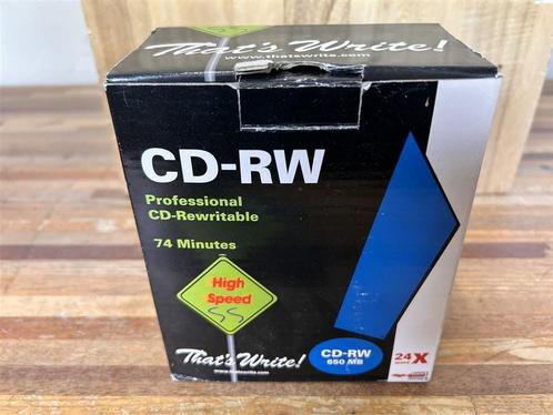 A1192. That's Write! High SPeed Profesional CD-Rewritable 7, CD & DVD, CD | Autres CD, Comme neuf, Enlèvement ou Envoi