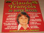 disque vinyl 33 tours Claude François – 20 Super Succès, 1960 tot 1980, Ophalen of Verzenden, Zo goed als nieuw