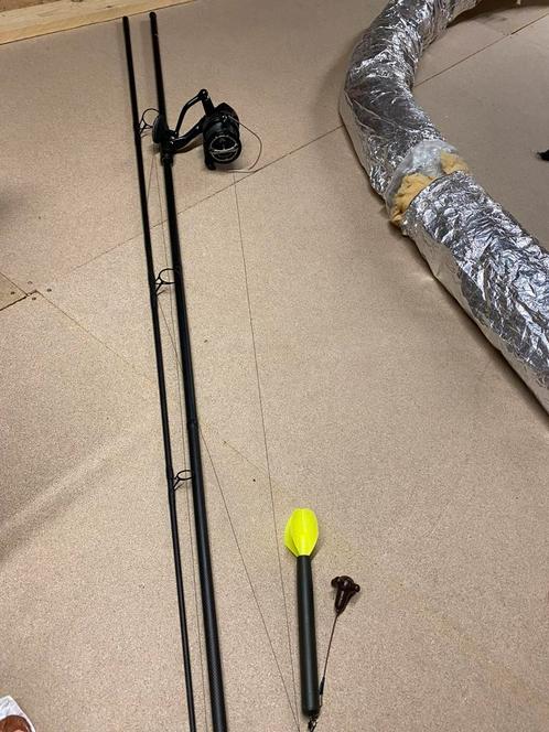 Canne Spod-marker Nash Pursuit + Moulinet + housse, Watersport en Boten, Hengelsport | Roofvissen, Molen, Ophalen