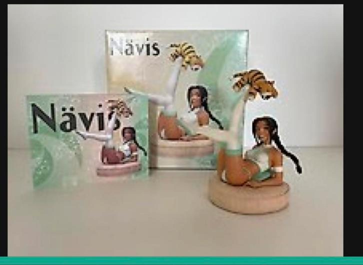 Nävis – Attakus C758 – "Nävis op haar kussen", Verzamelen, Beelden en Beeldjes, Zo goed als nieuw, Ophalen of Verzenden