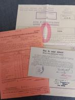 ABL 1960-1963 3 documenten (Schoeters), Verzamelen, Militaria | Algemeen, Overige typen, Ophalen of Verzenden, Landmacht
