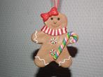 Bonhomme pain d'épice avec sucre d'orge hauteur 8,5 cm. N15, Envoi, Comme neuf