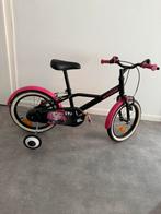 Een rose meisje fiets te koop, Fietsen en Brommers, Ophalen, B-Twin, 16 inch, Handrem