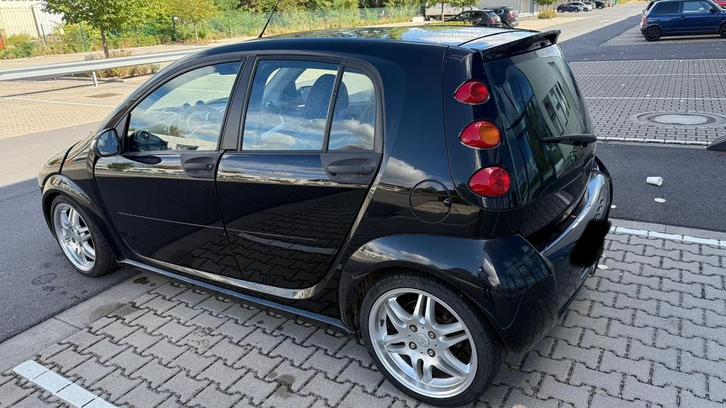 Smart voor vier Brabus 2005 140.000 km 177 pk zeer zeldzaam, Auto's, Smart, Bedrijf, ForFour, ABS, Airbags, Airconditioning, Boordcomputer