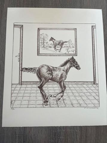 2 litho’s Paul De Cocker in perfecte staat beschikbaar voor biedingen