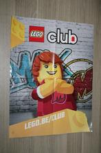 Lego Club Poster -  dubbelzijdig, Autres sujets/thèmes, Utilisé, Enlèvement ou Envoi