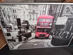 Peinture de bus rouge Ikea à Londres, Comme neuf, Peinture, 75 cm ou plus, Enlèvement