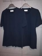 2 heren T-shirts medium, Kleding | Heren, T-shirts, Zo goed als nieuw, Maat 48/50 (M), Blauw, Pier-one