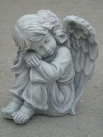 ange assis , une fille en pierre ..., Enlèvement, Neuf, Pierre, Ange