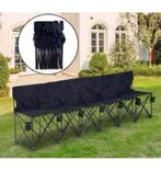 Canapé 6 places Outsunny, neufe de sport et de fête PLIABLE, Enlèvement ou Envoi, Neuf, Métal