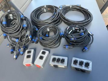 Speakonkabels met Neutrik NL4 (1 lot) beschikbaar voor biedingen