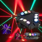 4 x spider 9 beam ibiza, Muziek en Instrumenten, Ophalen, Gebruikt, Licht, Kleur