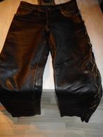 Echte Lamslederen Herenbroek, Kleding | Heren, Broeken en Pantalons, Ophalen, Andere, Maat 48/50 (M), Zwart
