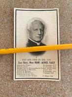 PRIESTER RENE FAICT  WULPEN 1877 en + SINT ANDRIES 1948,, Verzamelen, Bidprentjes en Rouwkaarten, Ophalen of Verzenden, Bidprentje