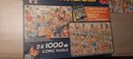 Puzzel jan van haasteren 2x1000 stukjes, Enlèvement, 500 à 1500 pièces, Utilisé, Puzzle