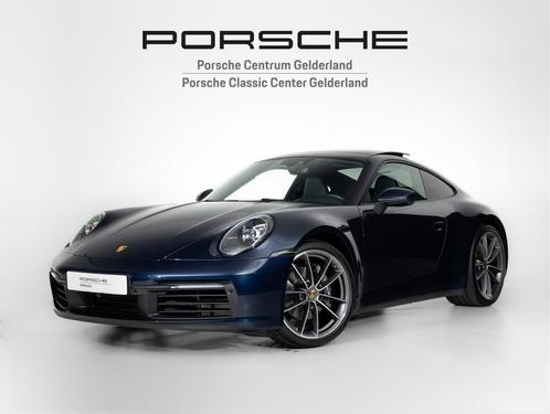 Porsche 992 Carrera, Auto's, Porsche, Bedrijf, Lederen bekleding, Metaalkleur, Zetelverwarming, Benzine, Coupé, Automaat, Blauw